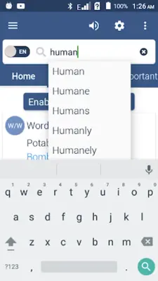 English To Swahili Dictionary android App screenshot 1